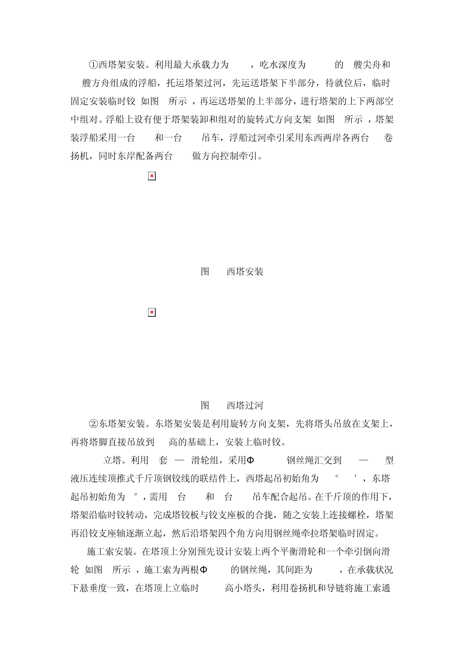 大型管道悬索跨越施工_第2页