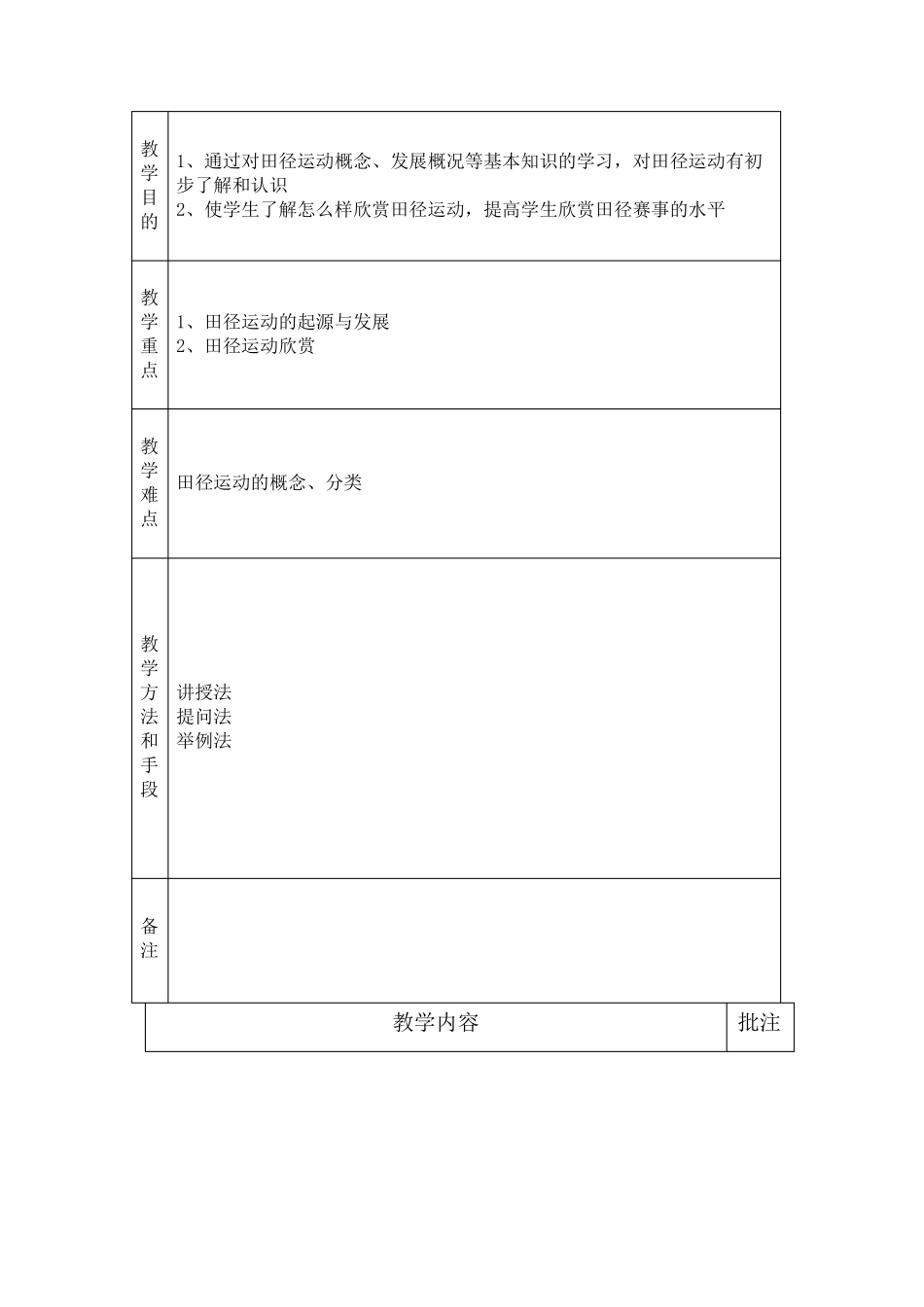 大学体育田径教案_第3页