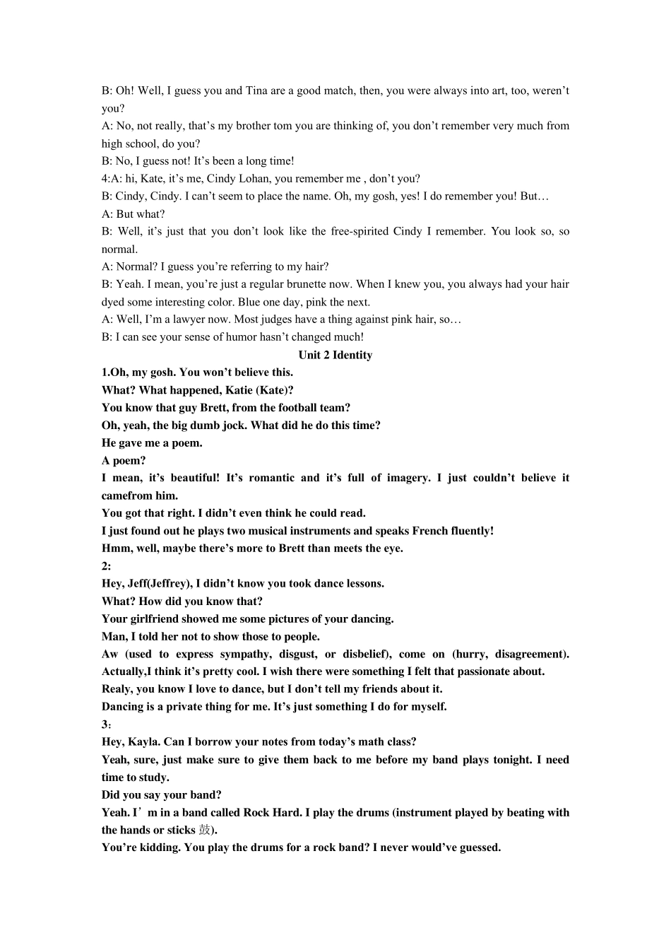 大学体验英语听说教程3(第三版)listeningtask电子版_第2页