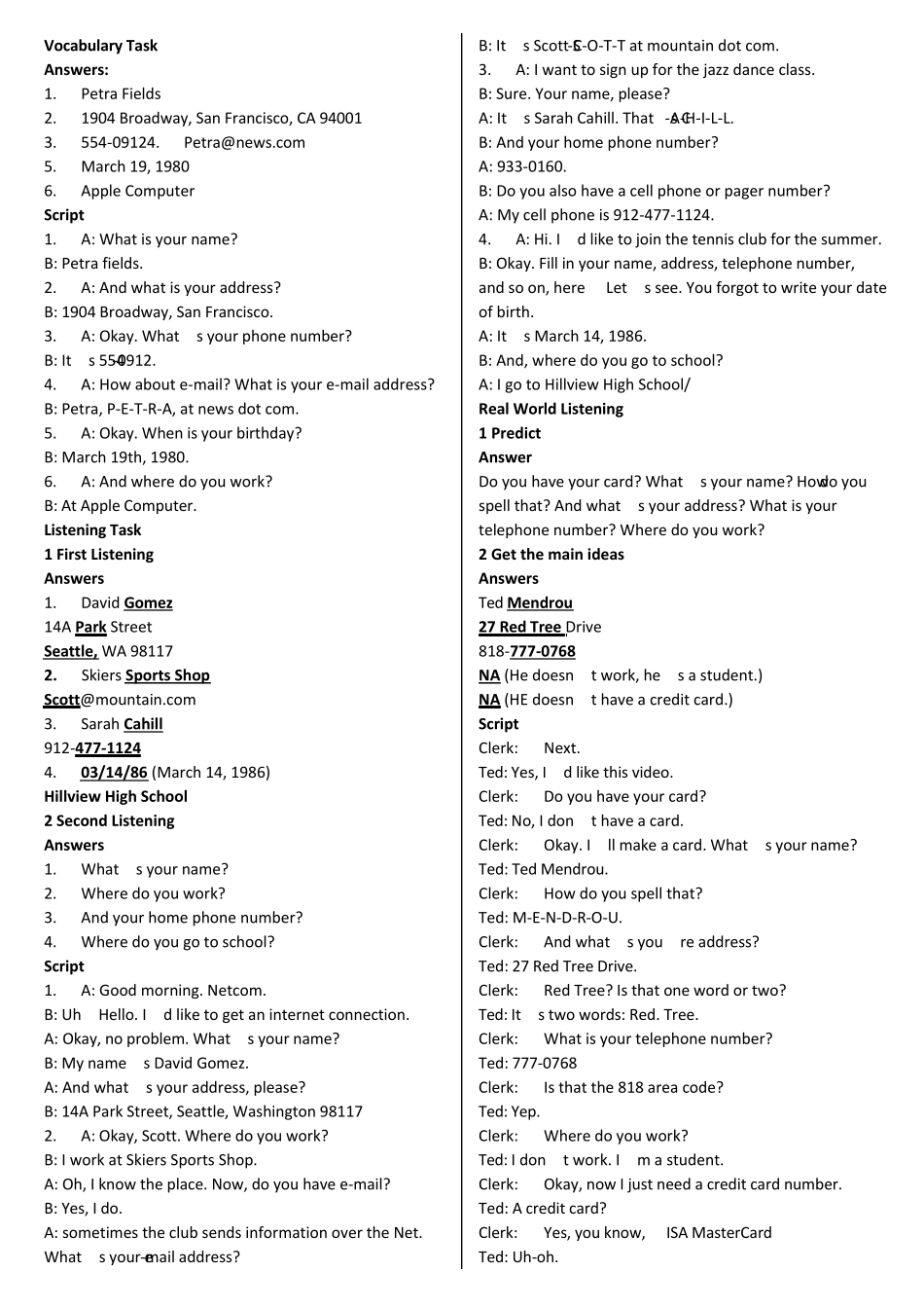 大学体验英语听说教程第一册_第2页