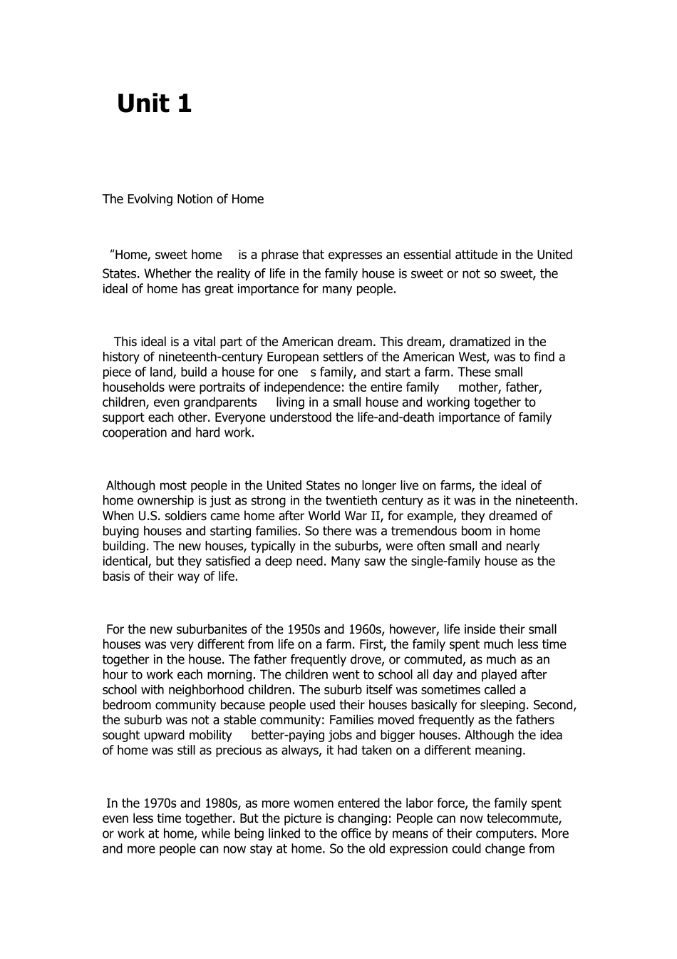 大学体验英语快速阅读教程2修订版翻译_第1页