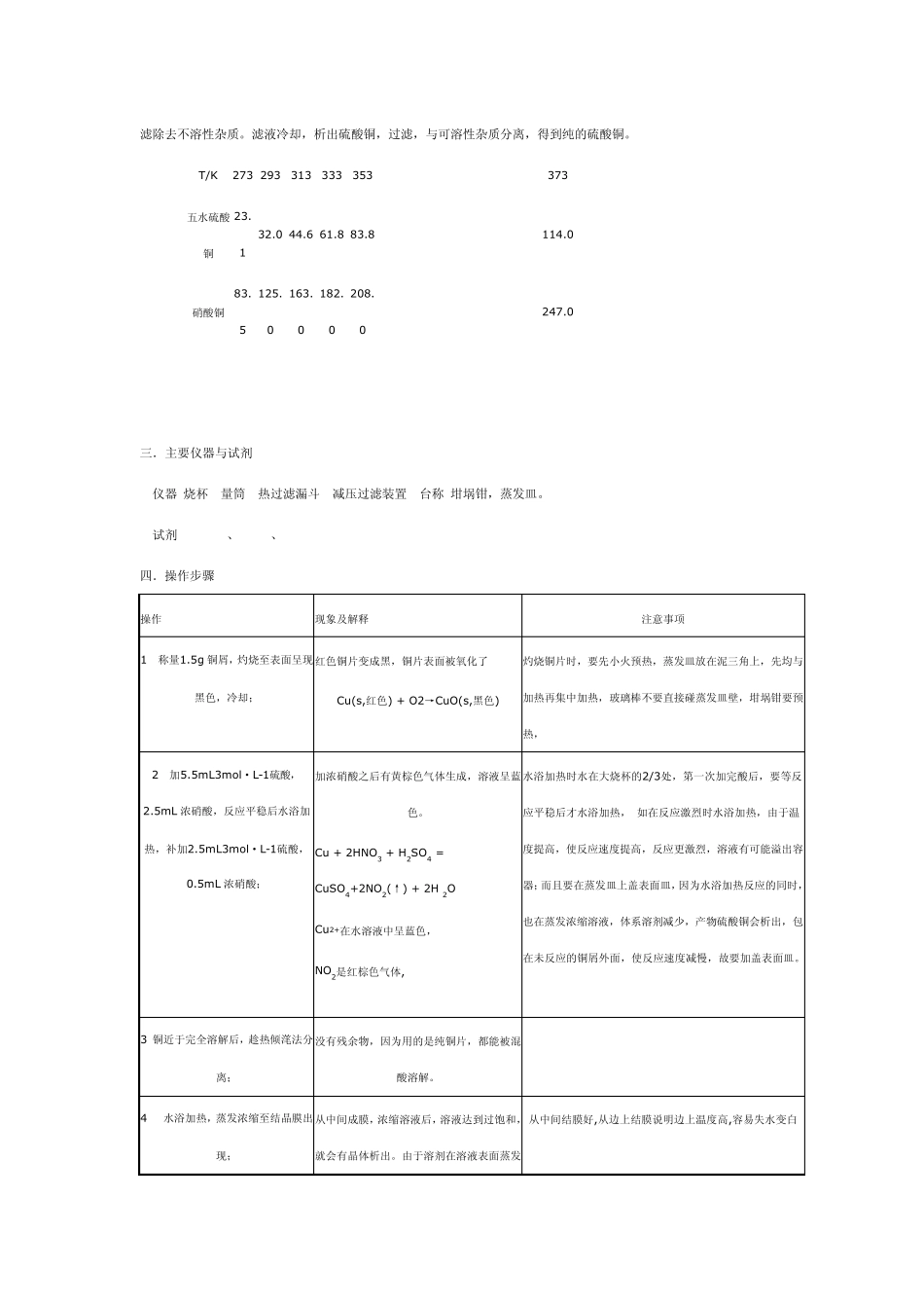 大学化学实验五水硫酸铜的制备_第2页