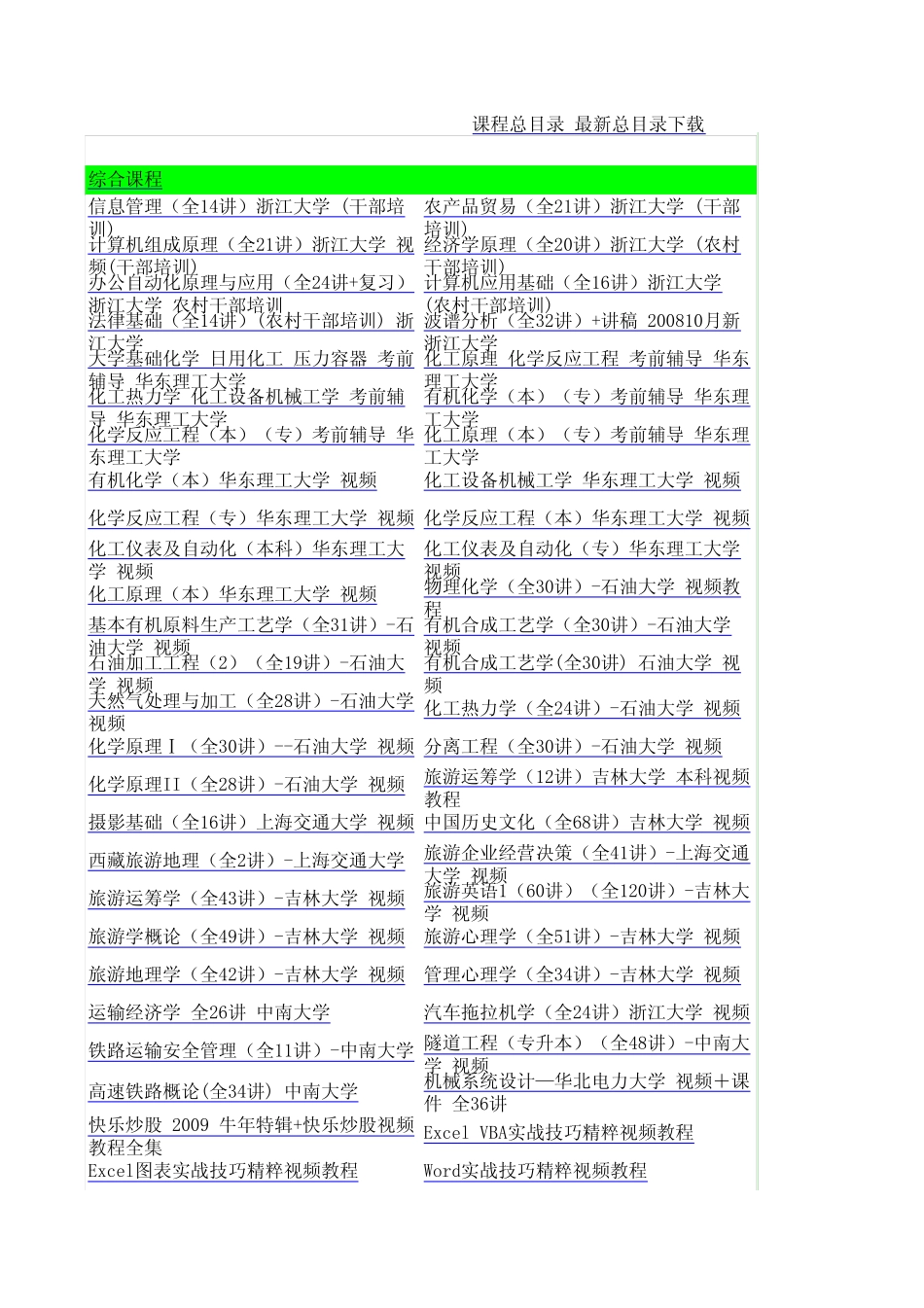 大学学科教程下载页面大全_第1页