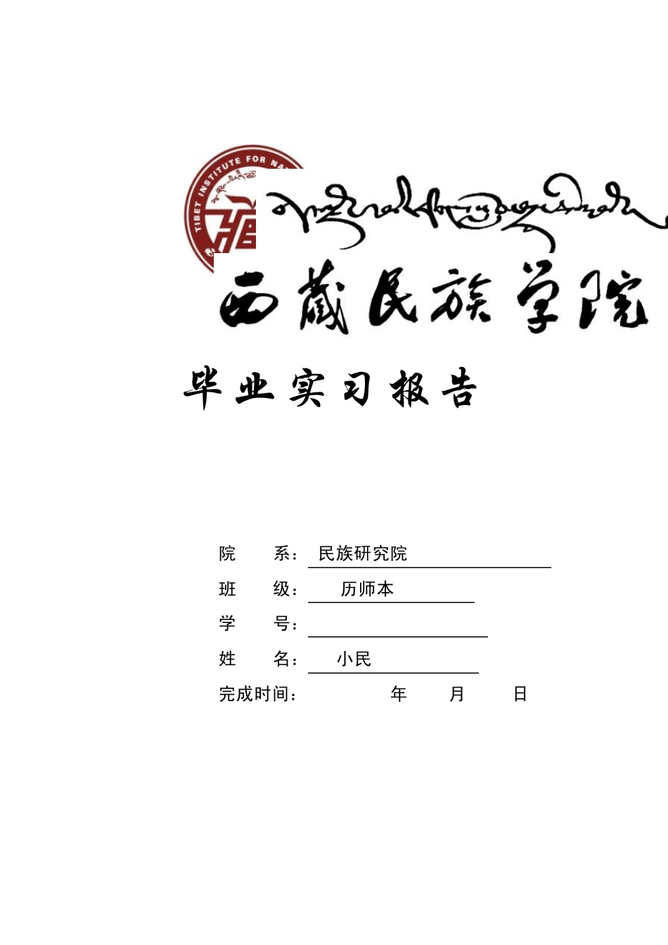 大学师范生实习报告_第1页