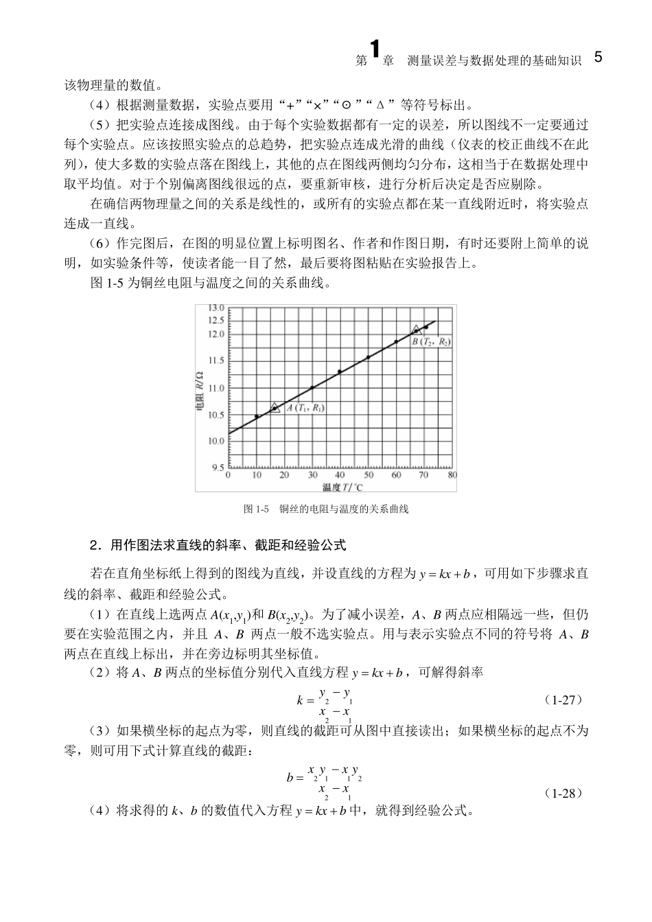 大学物理实验常用的数据处理方法_第2页