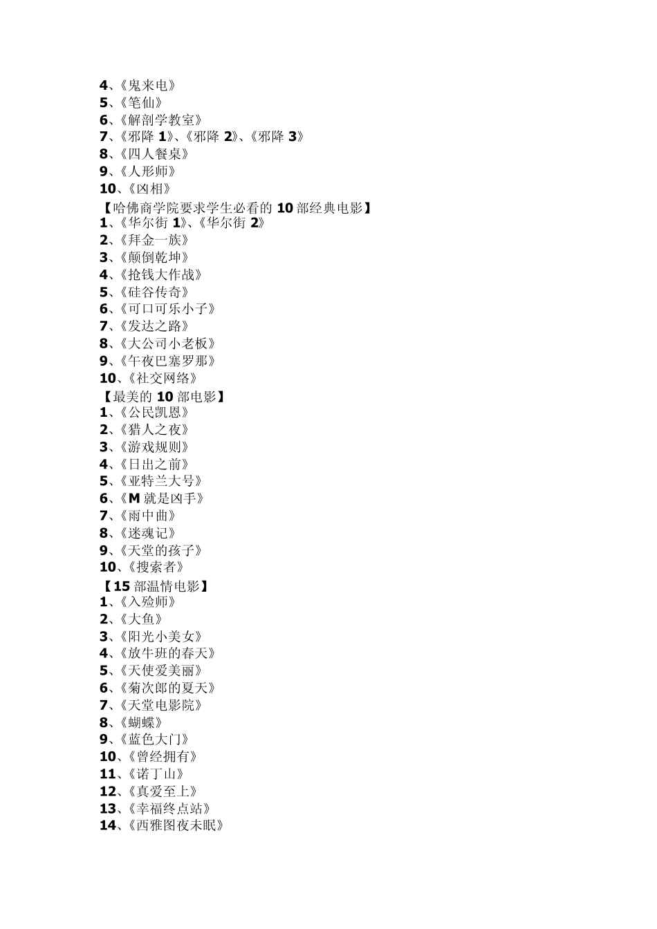 大学生必看电影推荐_第3页