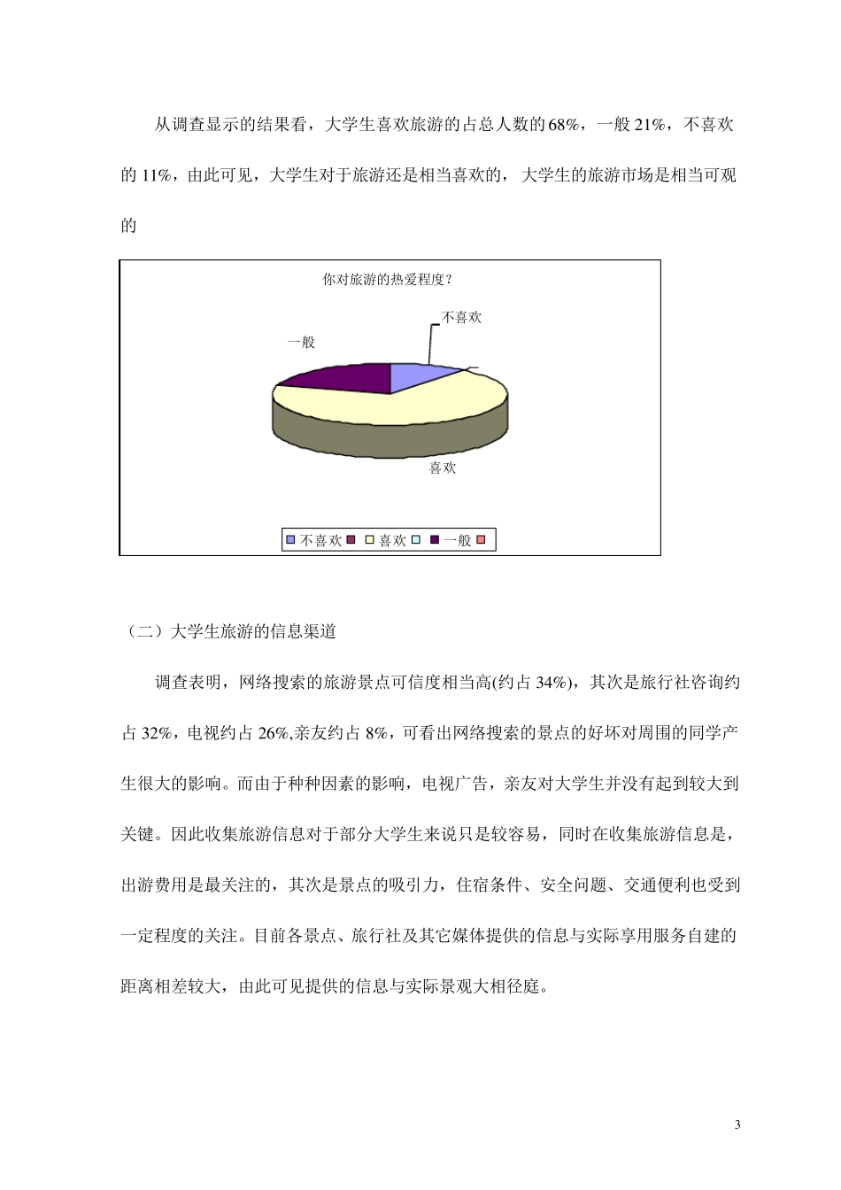 大学生旅游问卷调研报告_第3页