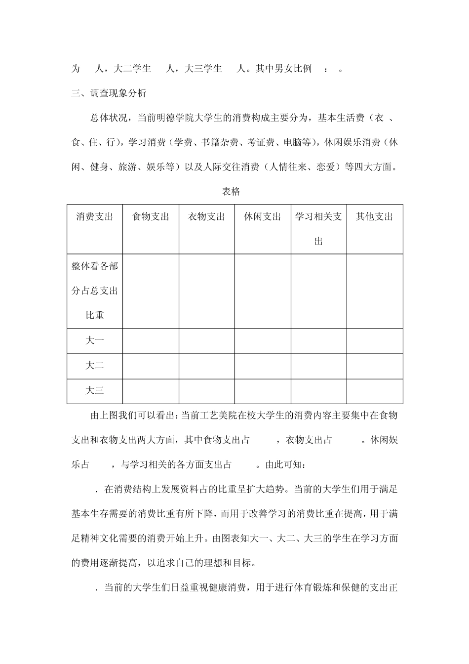 大学生消费情况问卷调查报告_第2页