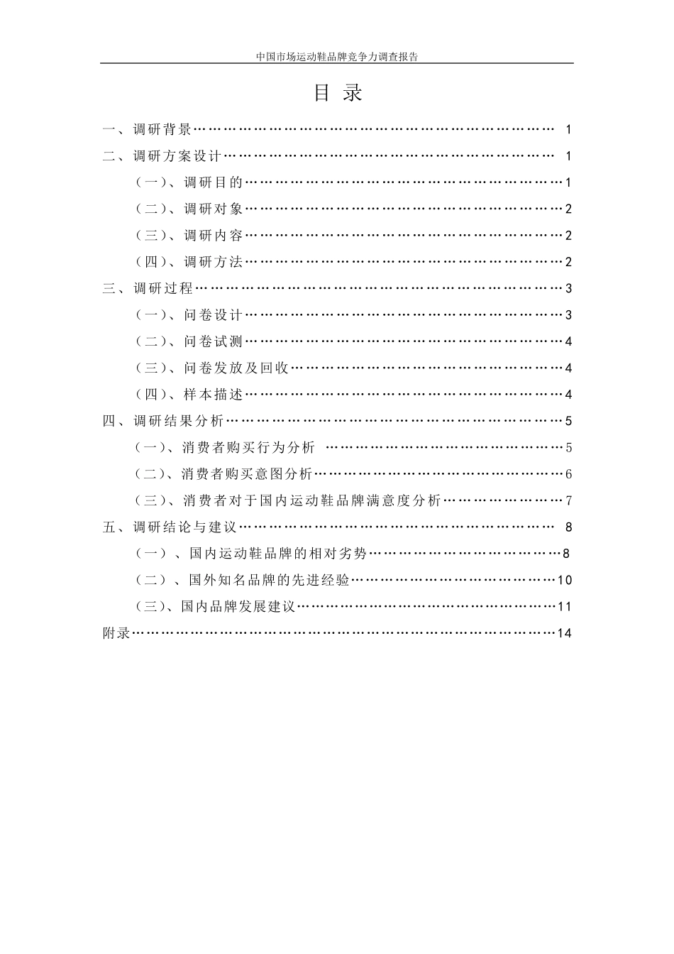 大学生球鞋市场调查报告_第3页