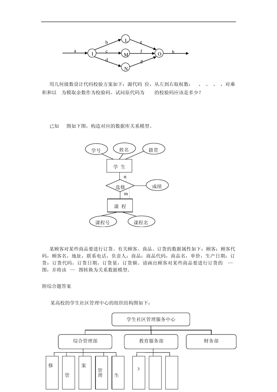 大学管理信息系统试题及答案综合题_第3页