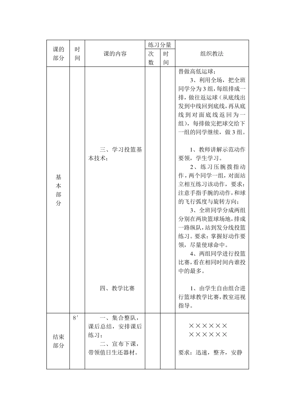 大学篮球选修课教案_第2页