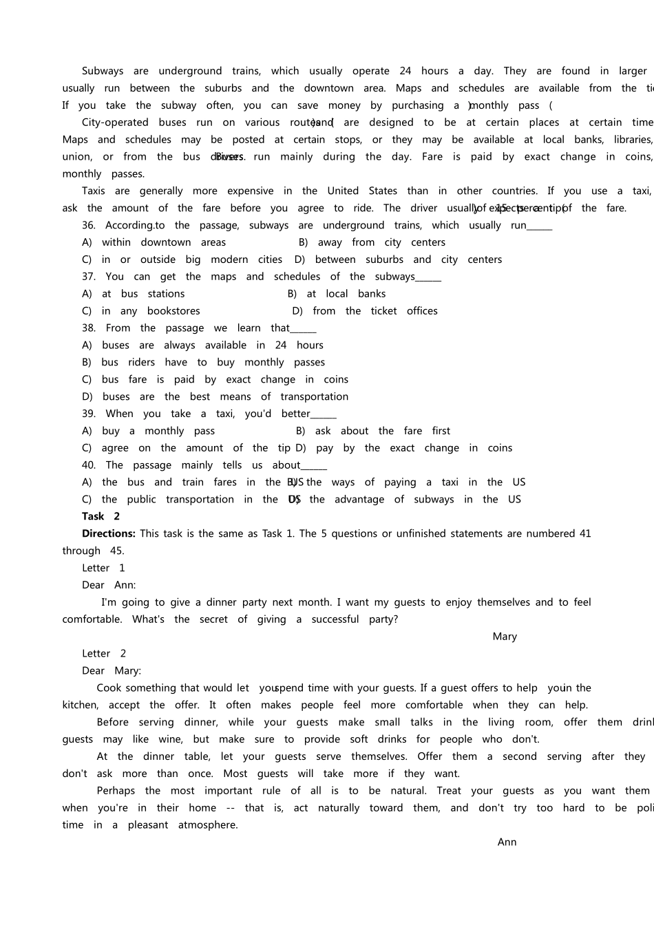 大学英语三级(B)真题2009年06月_第3页