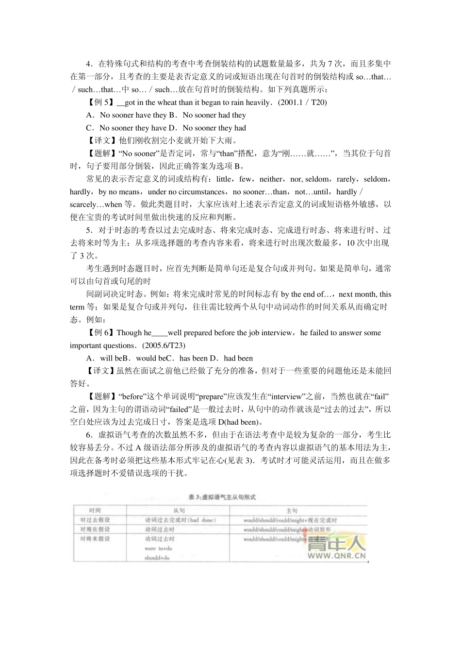 大学英语三级语法结构_第3页