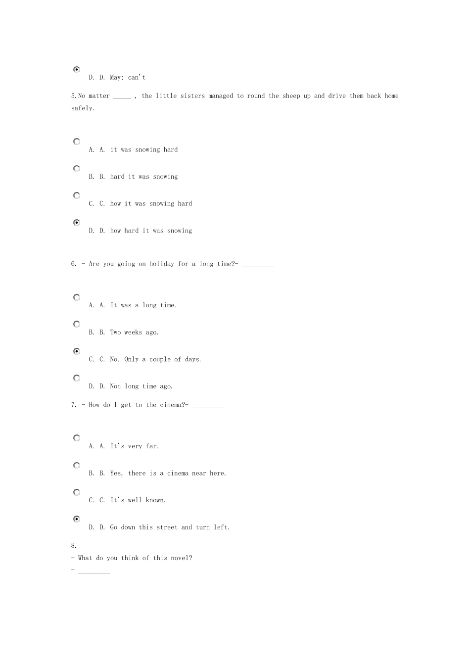 大学英语作业4_第2页