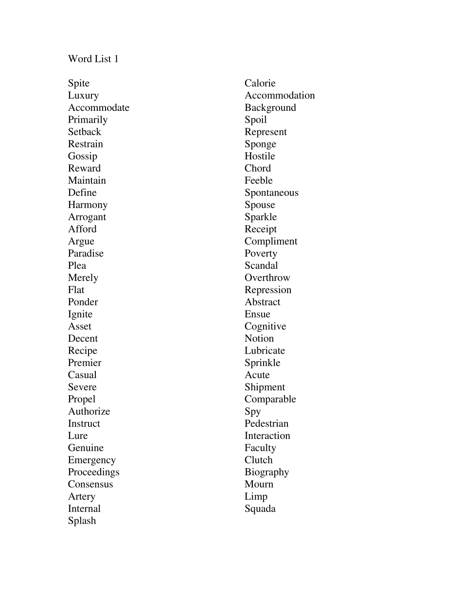 大学英语六级词汇乱序版_第1页