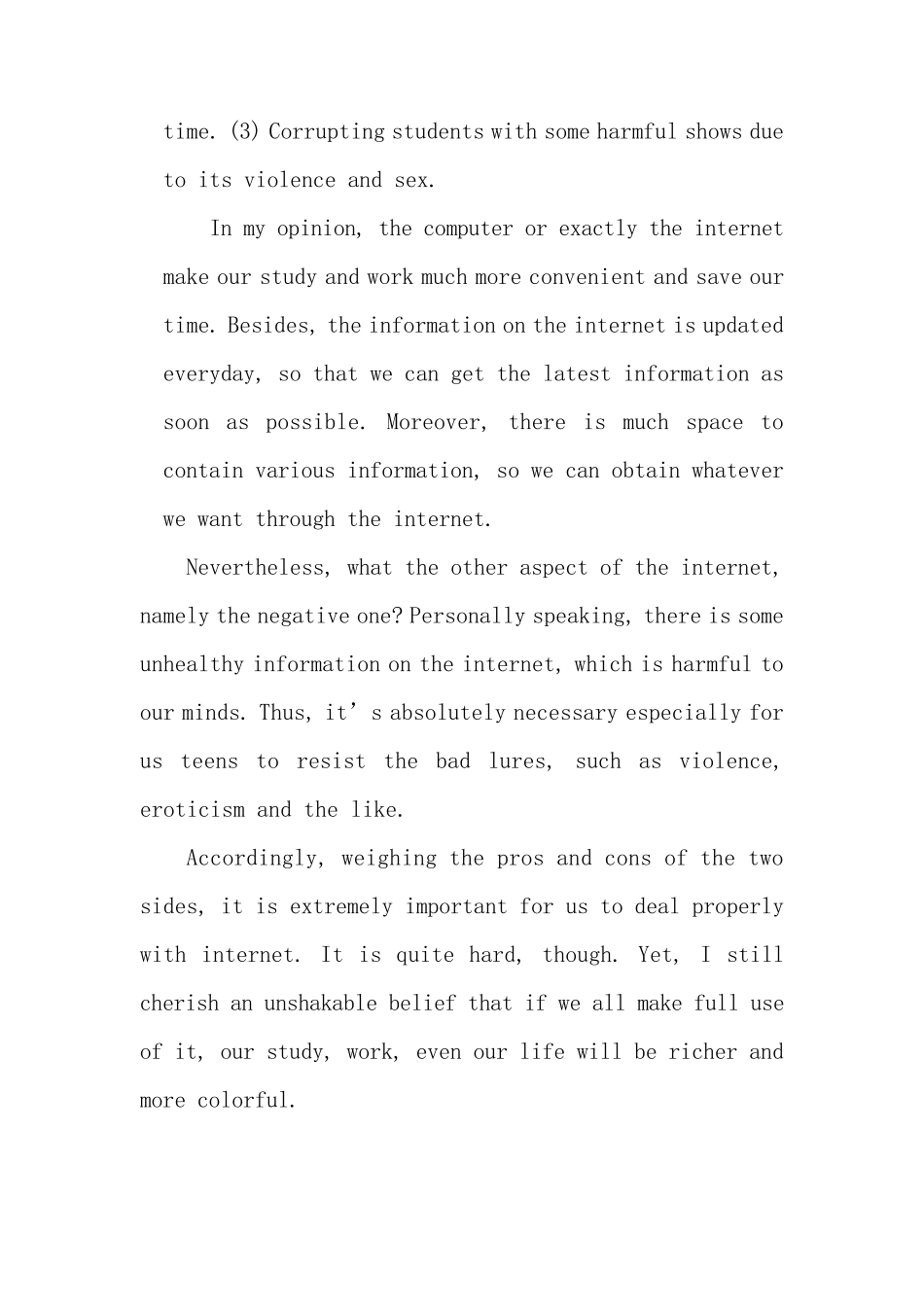 大学英语口语考试话题陈述_第3页