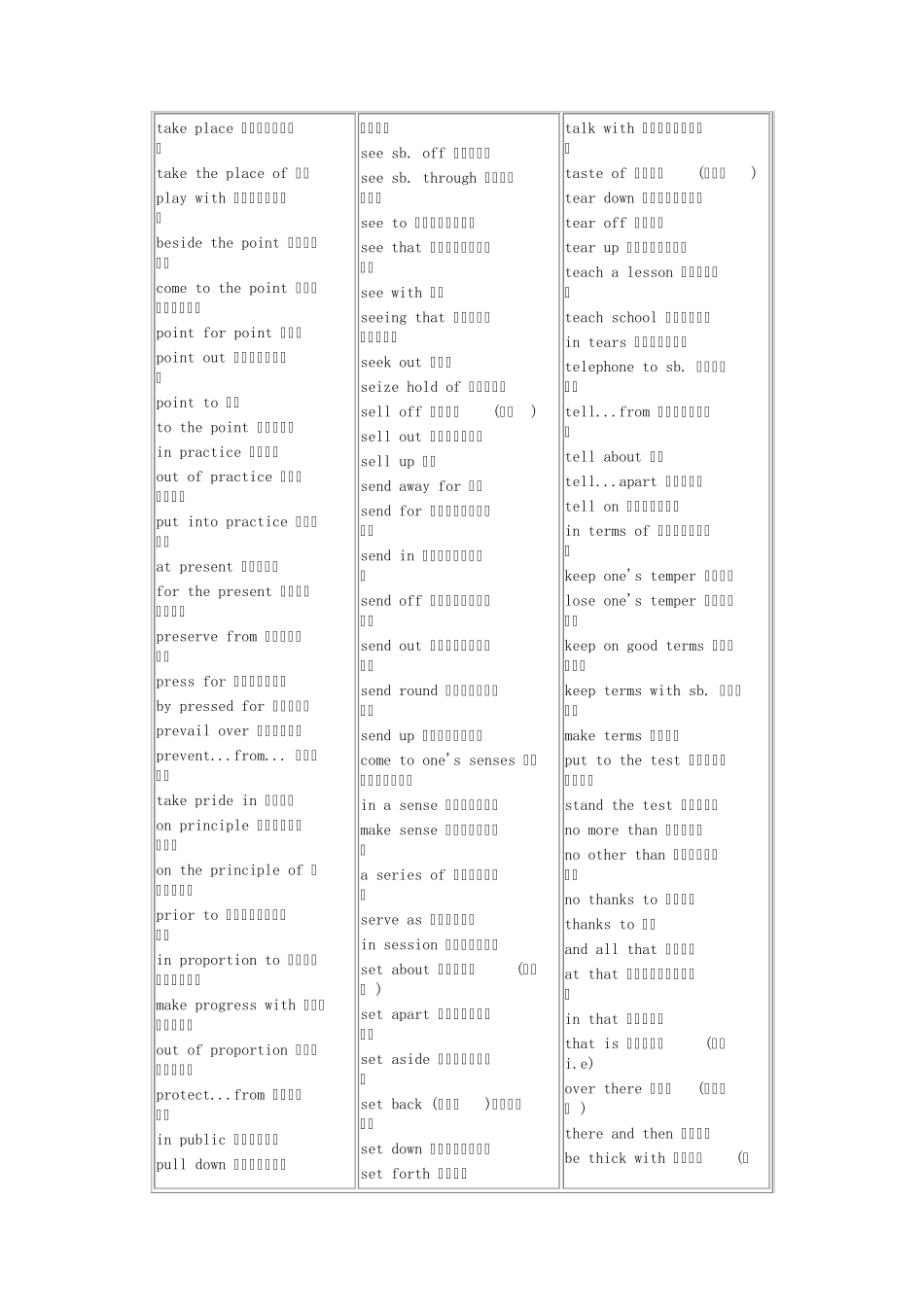 大学英语四级词汇短语3_第2页