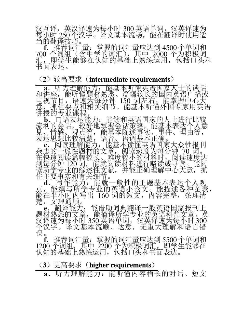 大学英语学习与高中英语学习的比较_第3页