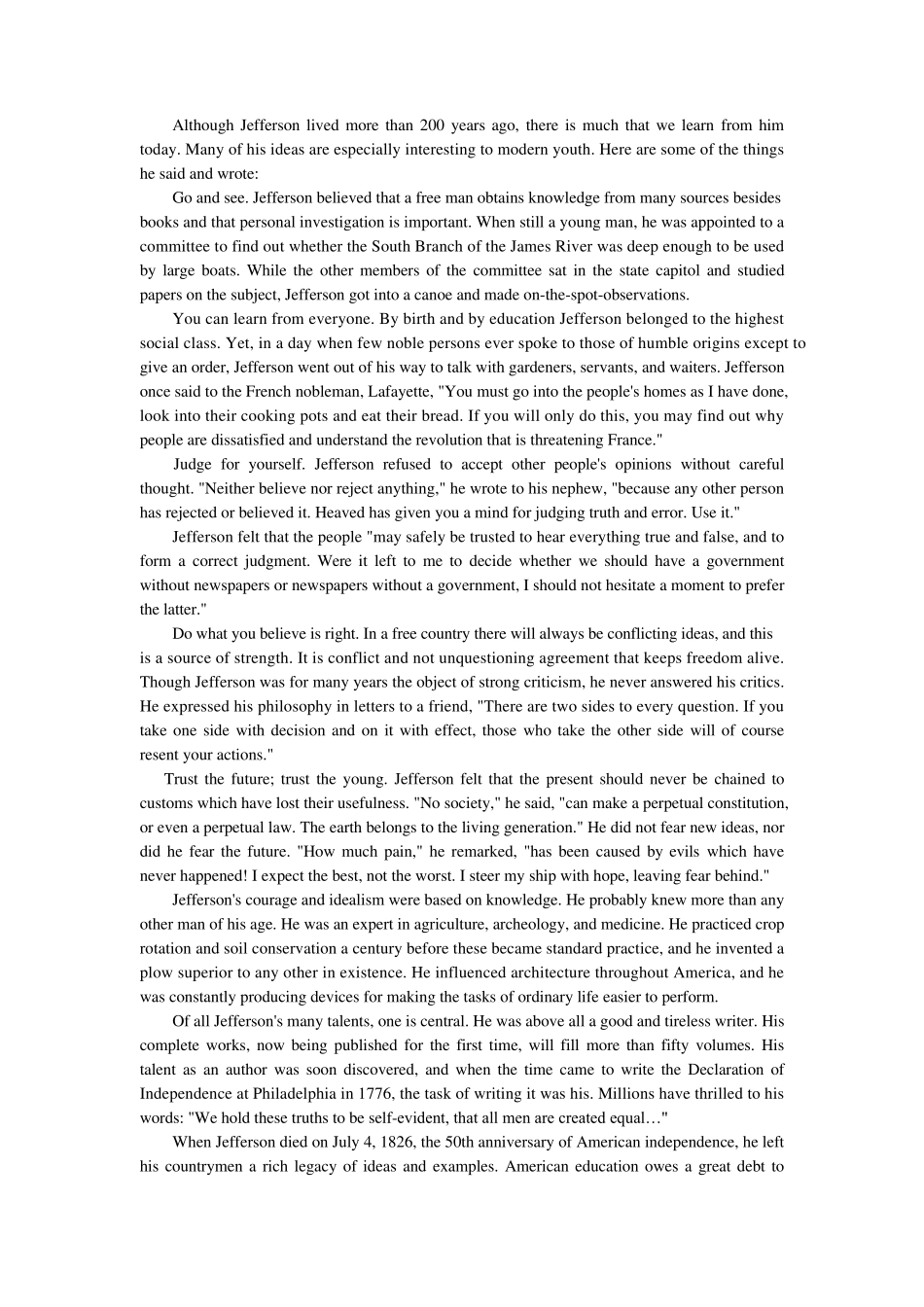 大学英语精读第三版第二册中英文课文翻译_第3页