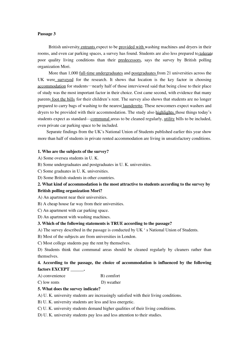 大学英语阅读三级Passage110_第3页