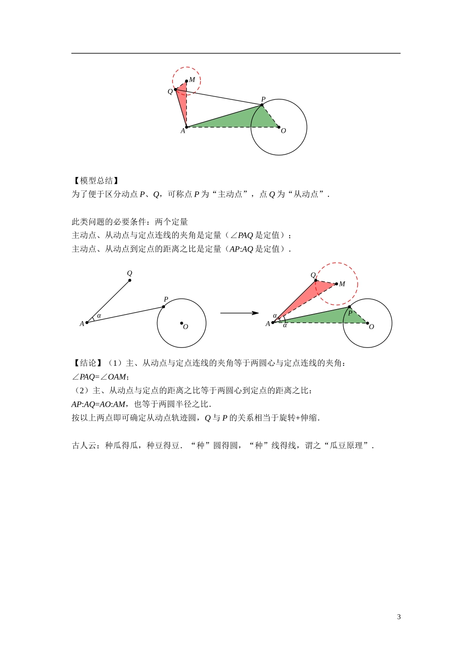 初中数学模型--最值系列之瓜豆原理_第3页