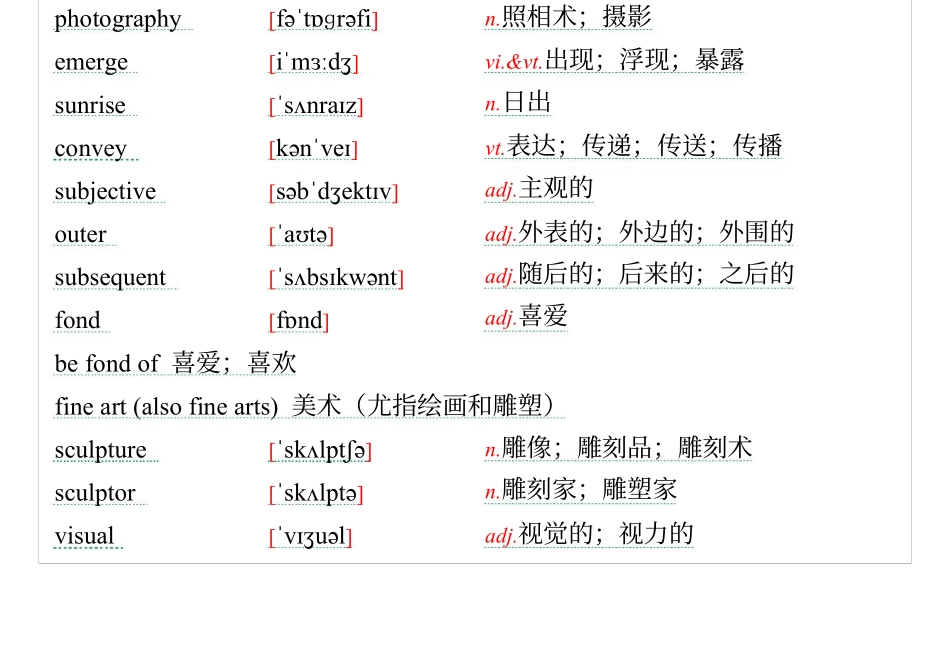 高中英语单元生词和习惯用语-选修3_第3页