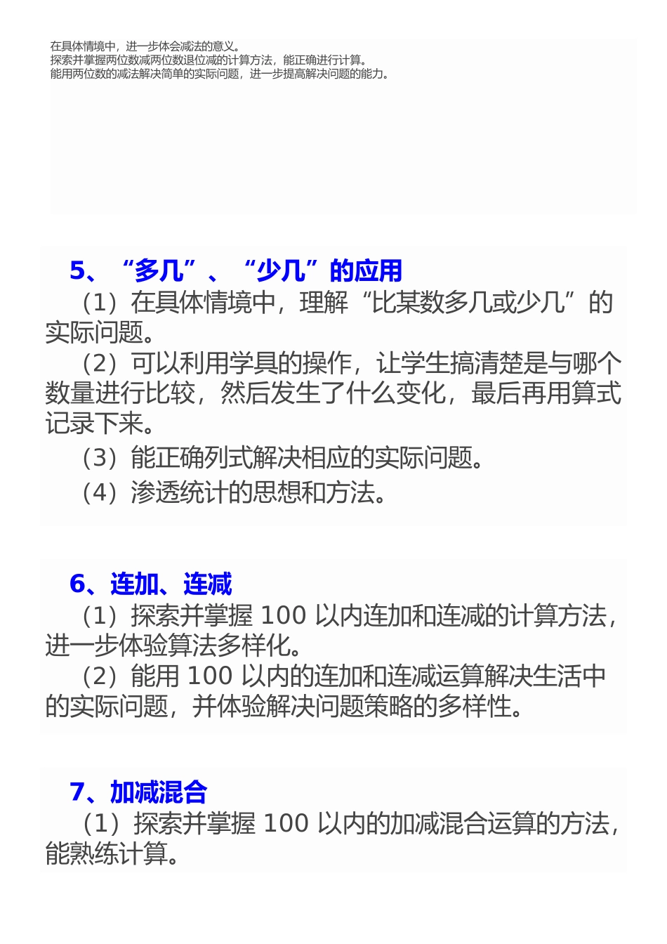 小学数学二年级上册重点、难点、知识总结_第2页