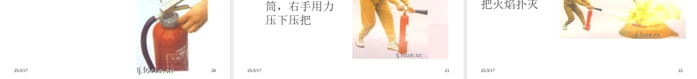 灭火器的使用