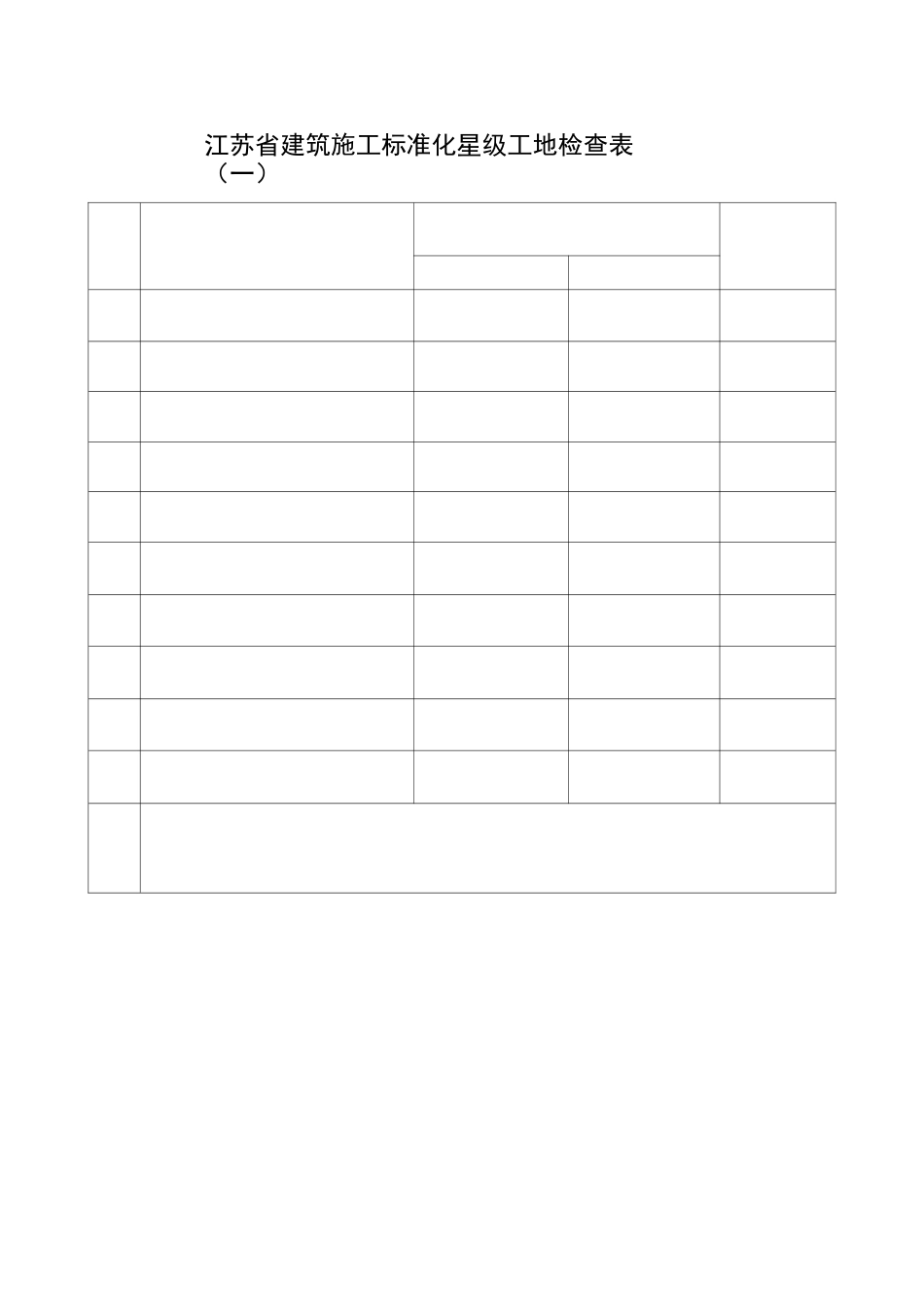 省星级文明工地检查表_第3页