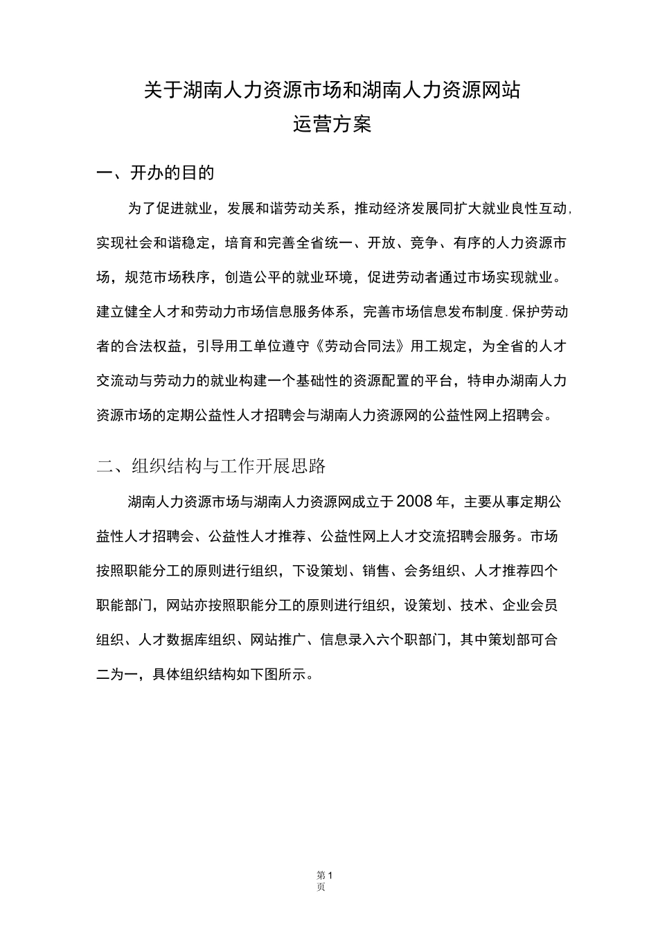 人力资源运营方案_第1页