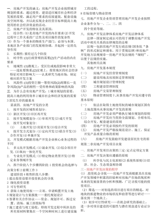 房地产开发(完整)