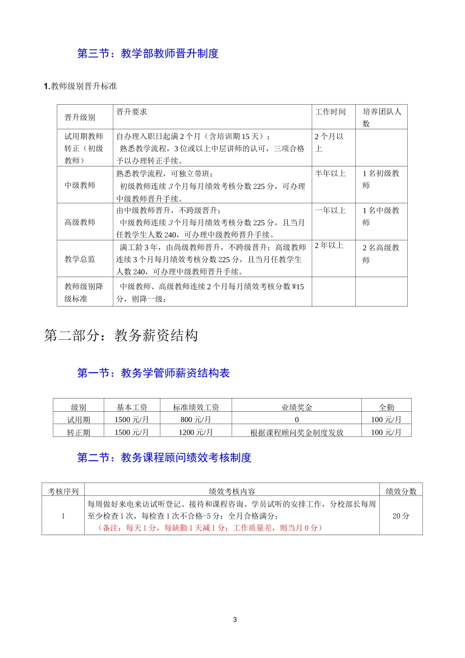 机器人教育培训机构新薪酬制度_第3页