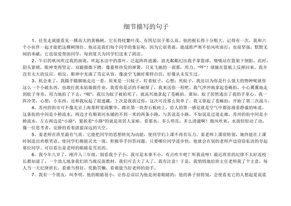 细节描写的句子_第1页