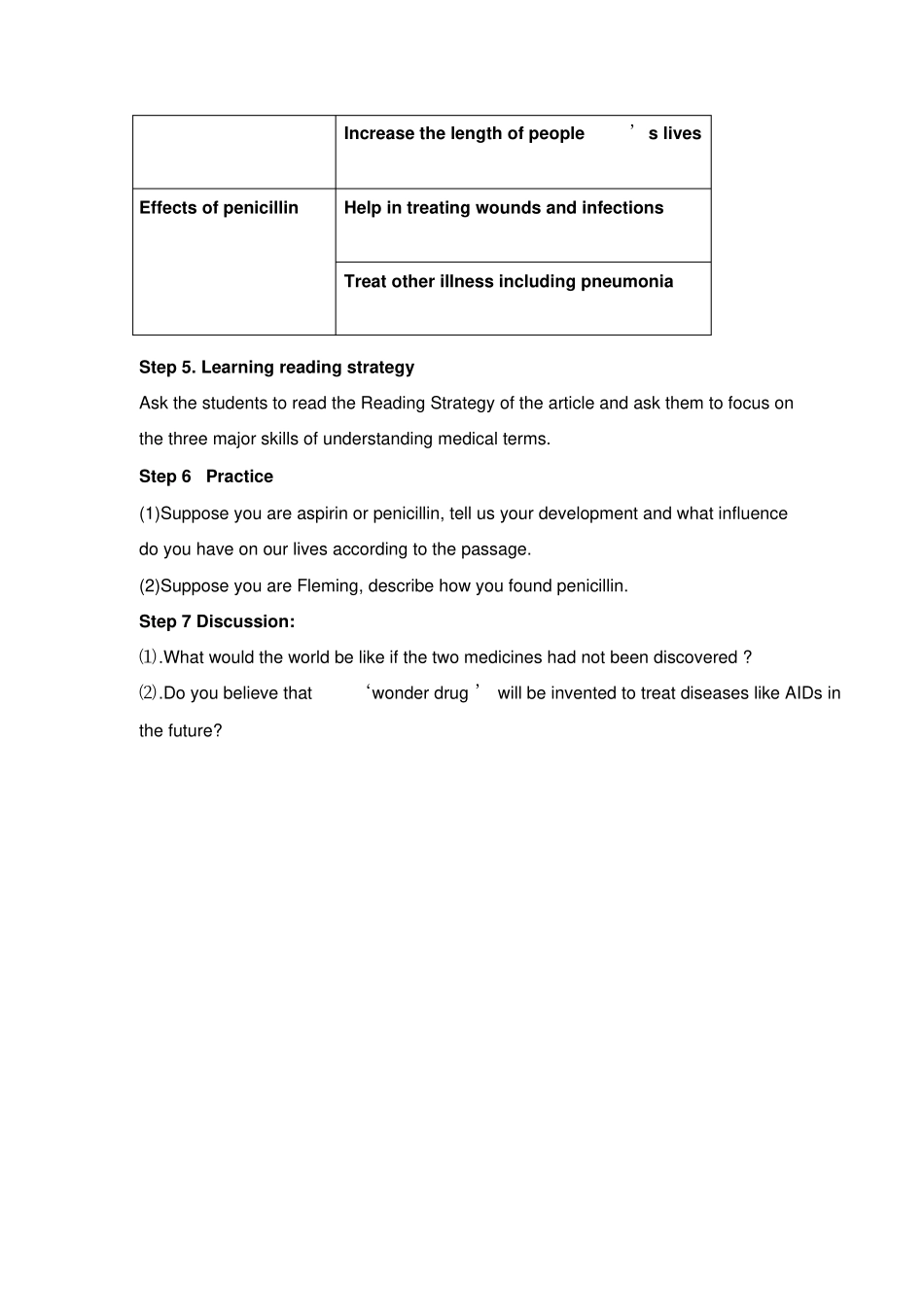牛津译林版高中英语选修七M7U2Reading1_第3页