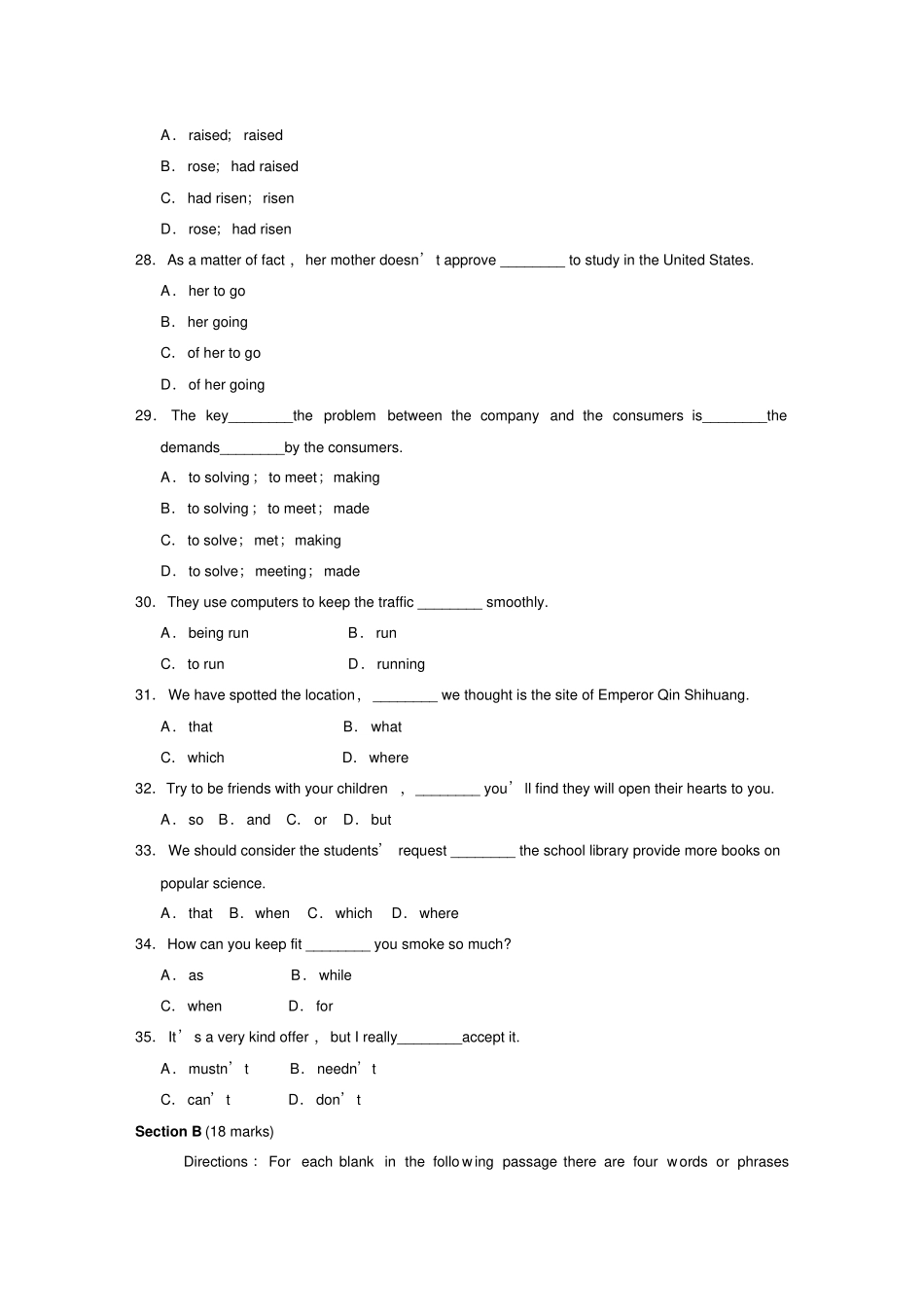 牛津译林版高中英语选修七M7模块综合检测练习题_第2页