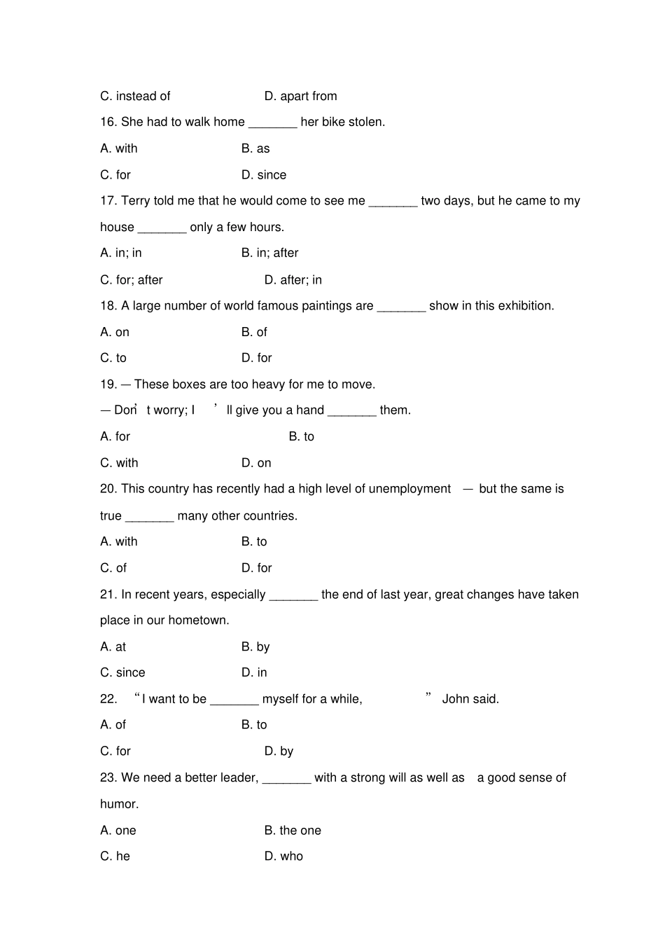 牛津译林版高中英语选修九基础知识分类总复习三_第3页