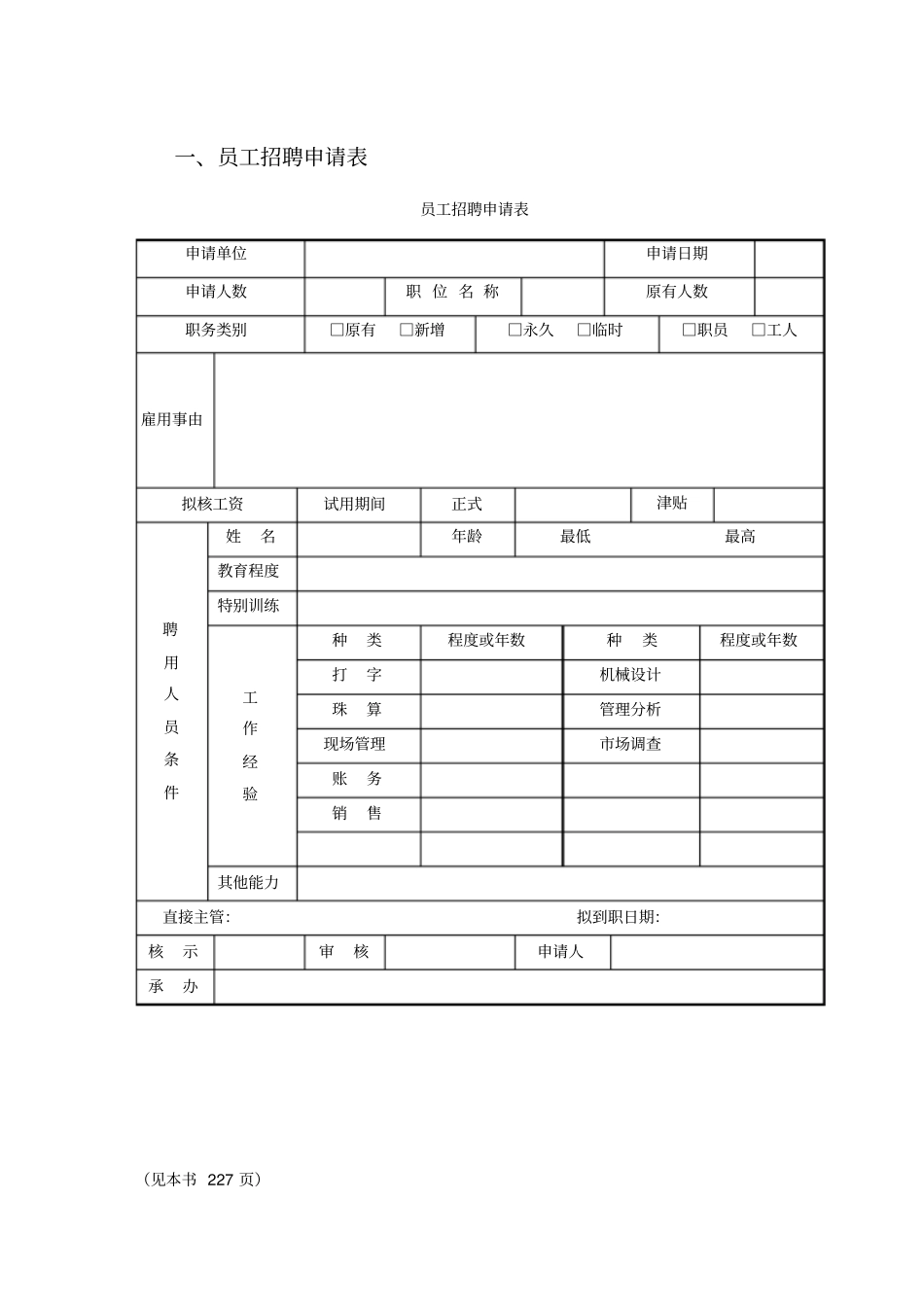 物业公司人力资源管理表格_第2页