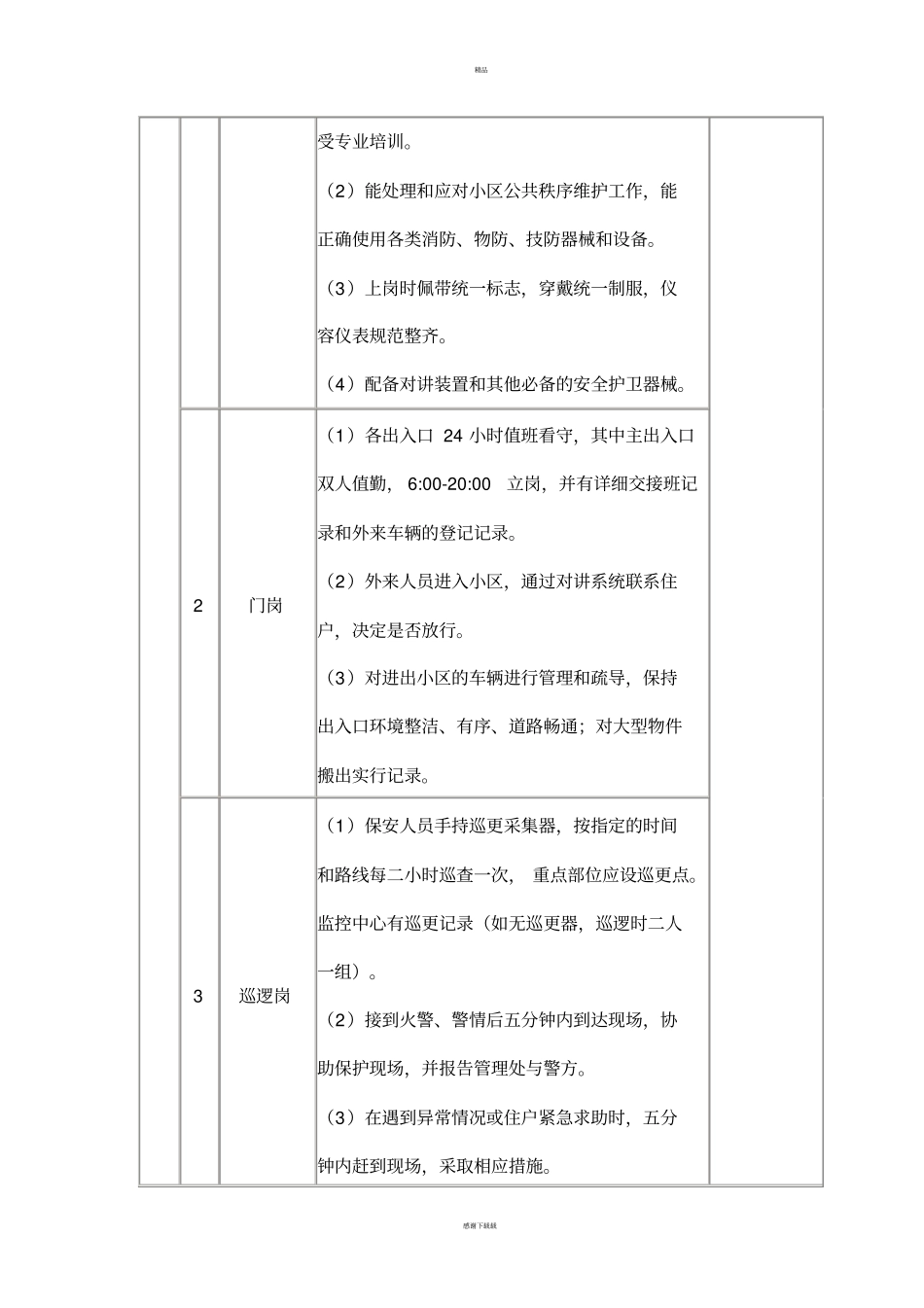 物业服务收费标准_第3页