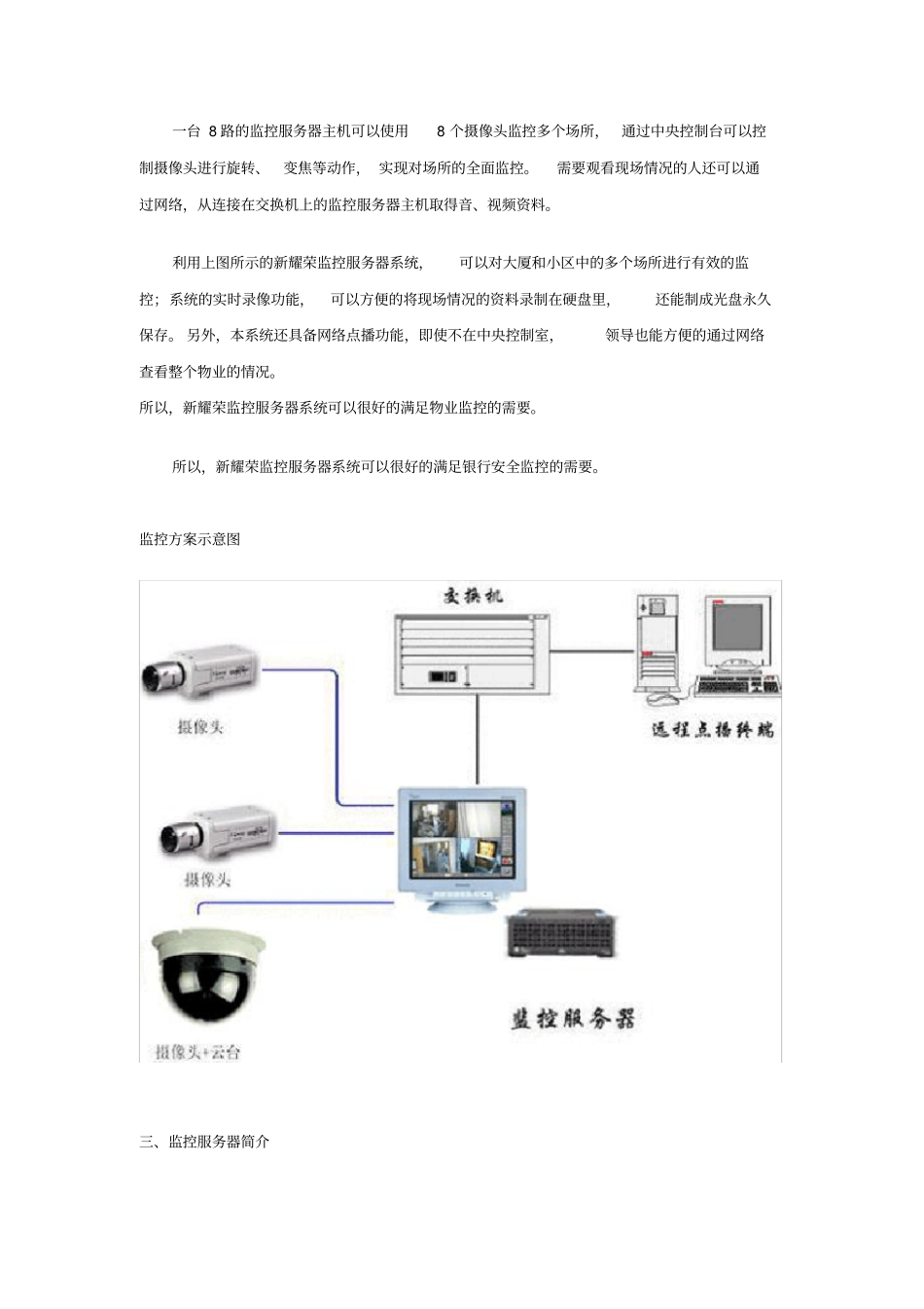 物业监控系统解决方案_第3页