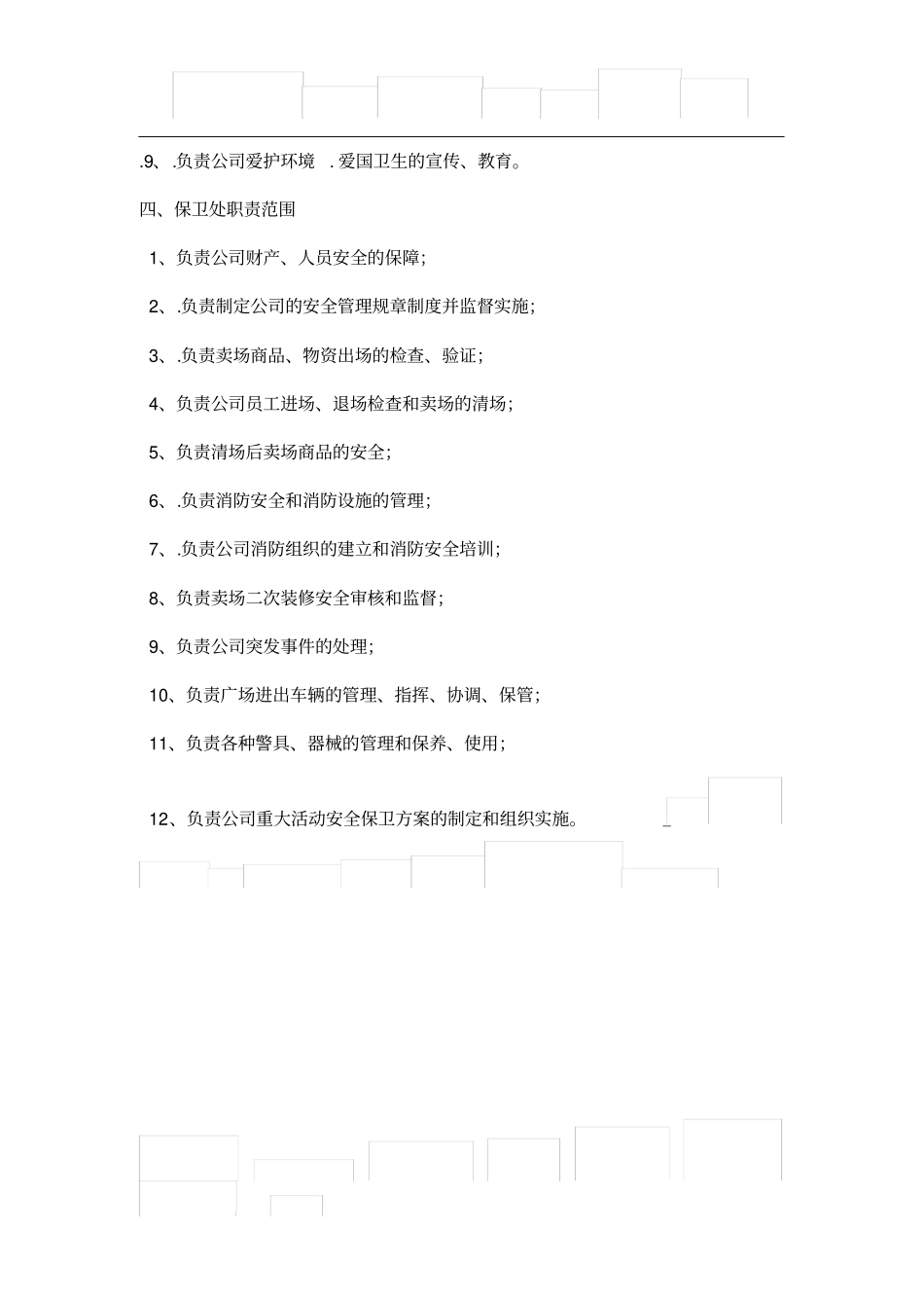 物业管理部职责范围_第3页