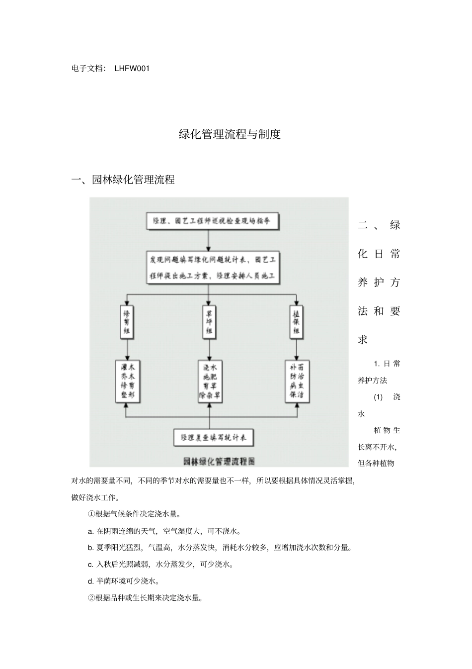 物业绿化服务手册_第2页