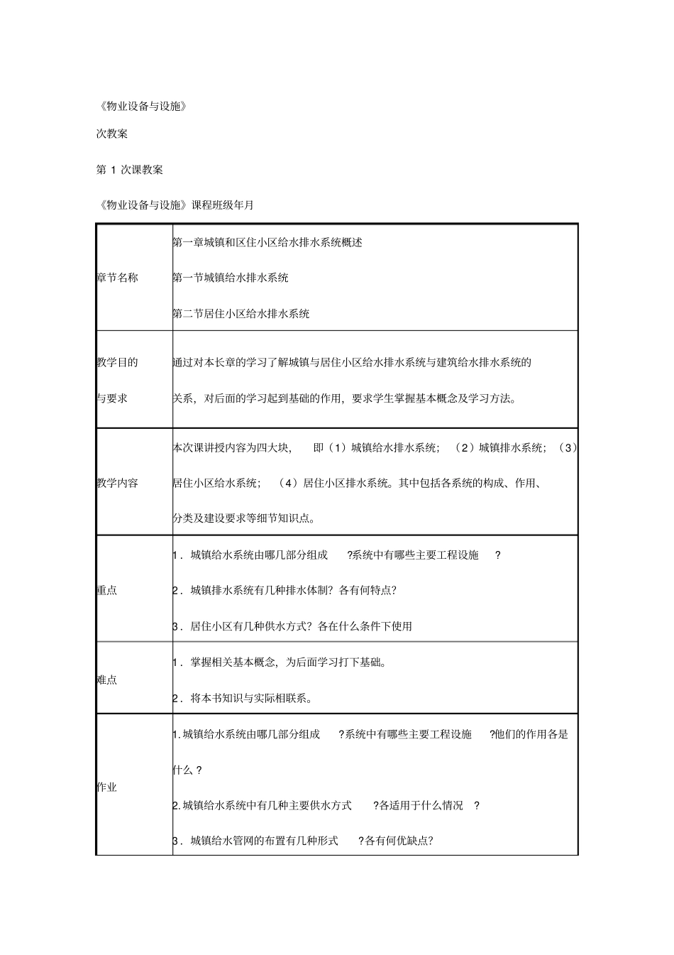 物业设备与设施_第2页