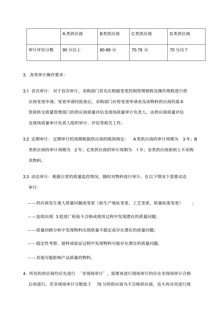 物料供应商评价和批准管理规程_第2页