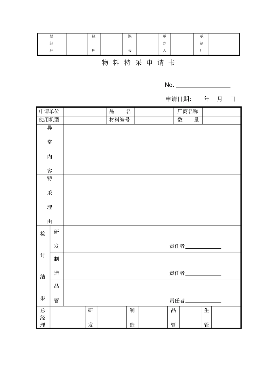 物料采购各类表格_第2页