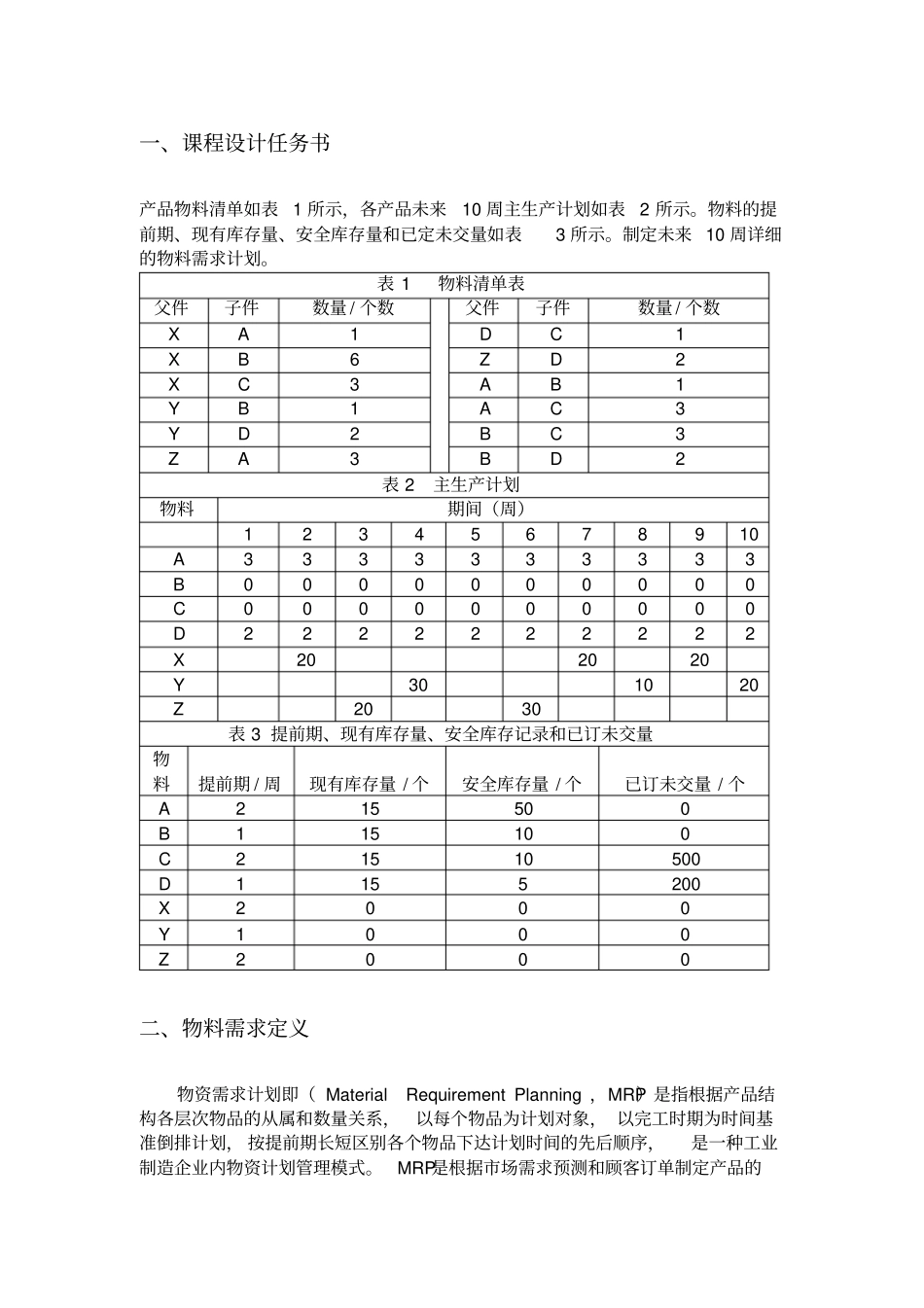 物料需求计划及其运算_第3页