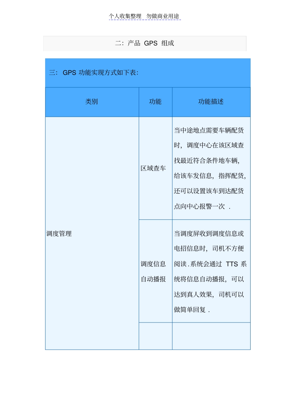 物流公司货运车辆管理GPS实施方案_第2页
