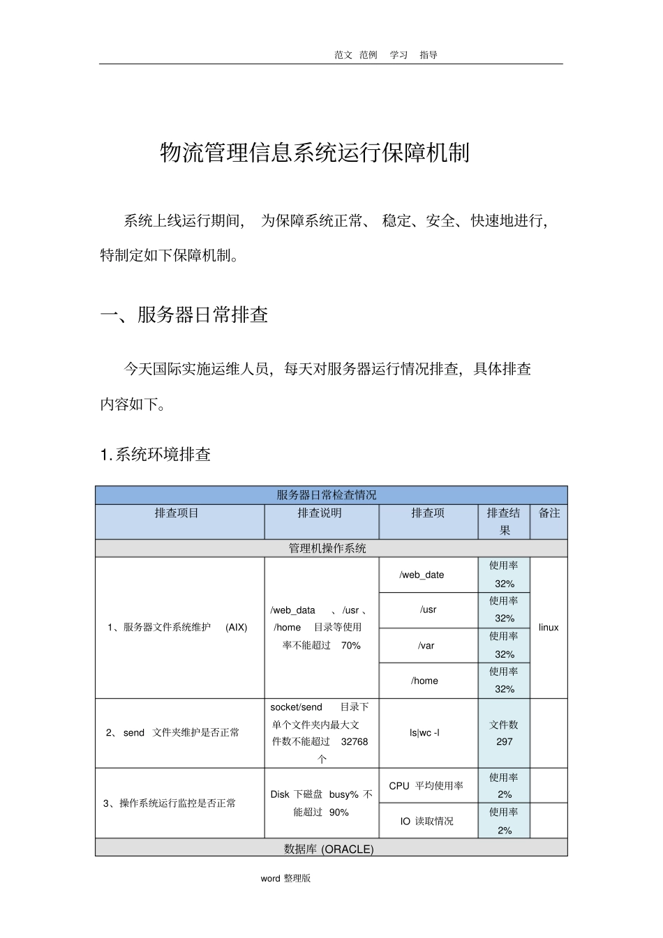 物流管理信息系统运行保障机制_第3页
