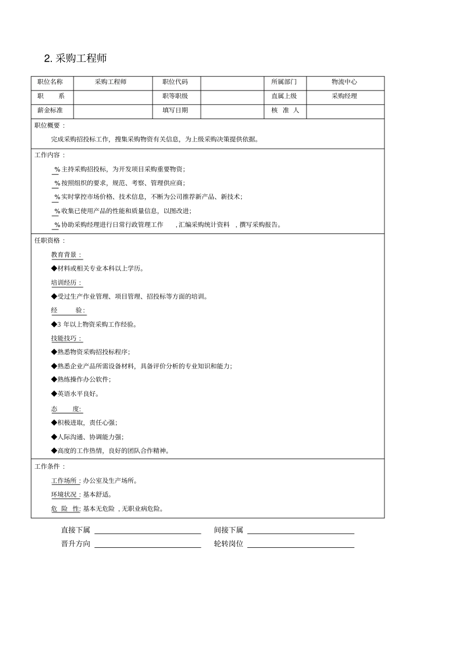 物流职业工作分析说明_第2页