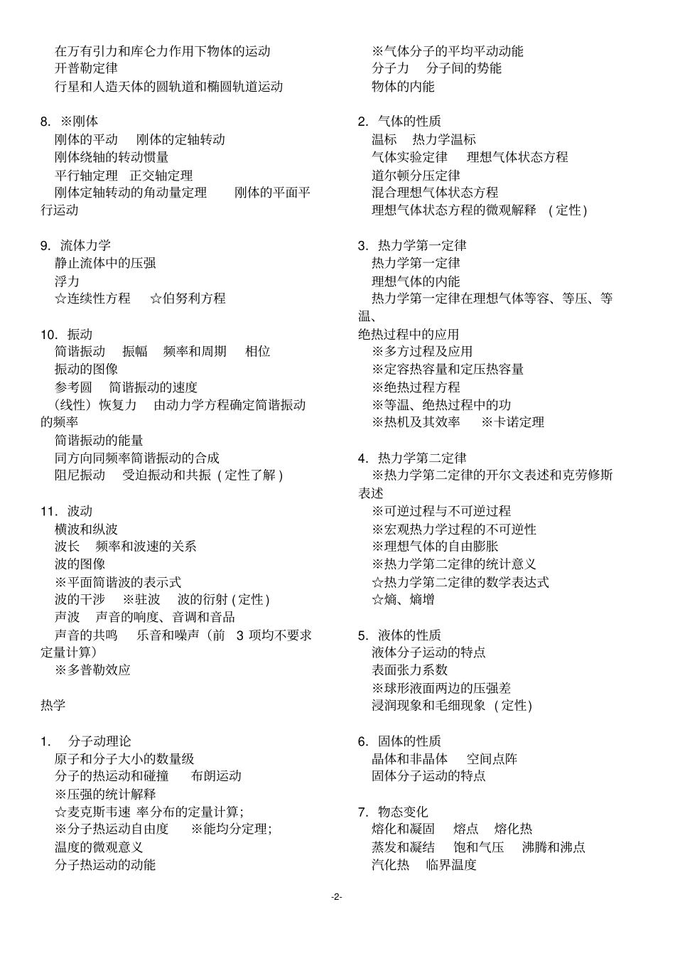 物理竞赛预赛复习建议_第2页