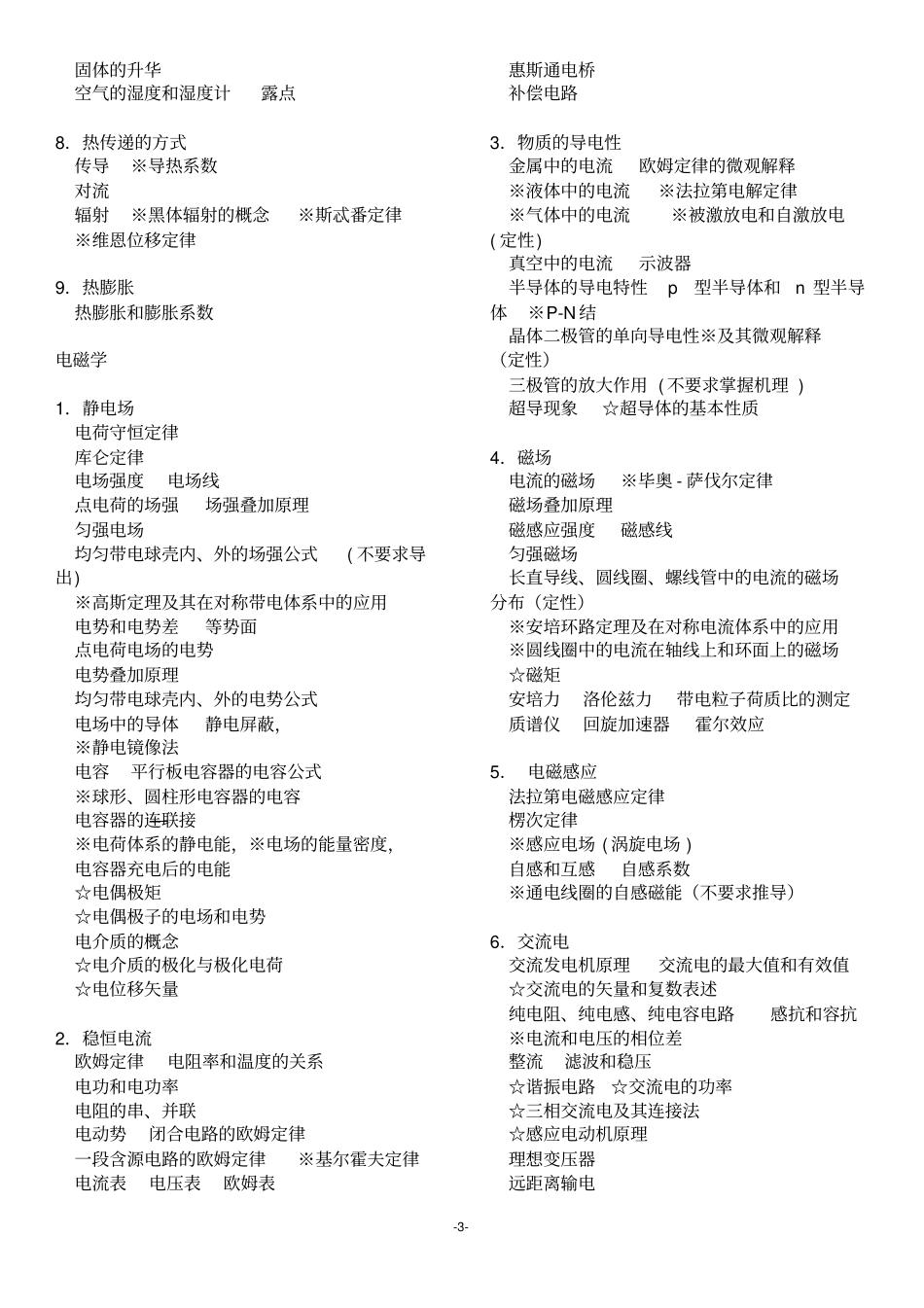 物理竞赛预赛复习建议_第3页
